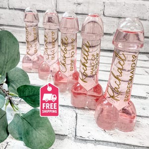 Hen Party Glass Novelty Drinking Glass | Bachelorette Party | Team Bride Glass |