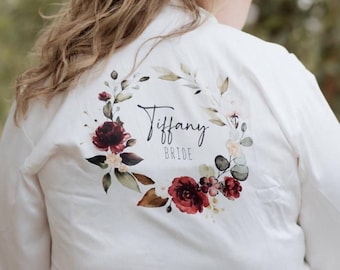 Bridesmaid Robes Personalised, Wedding Gowns With Lace