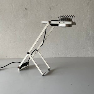 Rare White Desk Lamp by Ernesto Gismondi for Artemide, 1970s, Italy