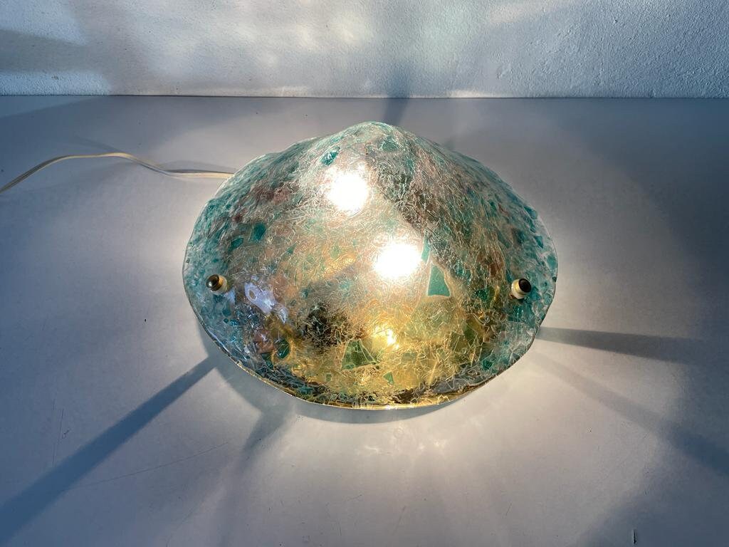 Murano Green Glass Conic Shaped Ceiling Lamp, 1970s, Italy - Etsy