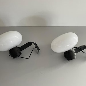 Pair of Wall Lights by Elio Martinelli for Martinelli Luce, 1970s, Italy