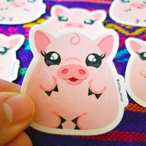 Piggy Sticker