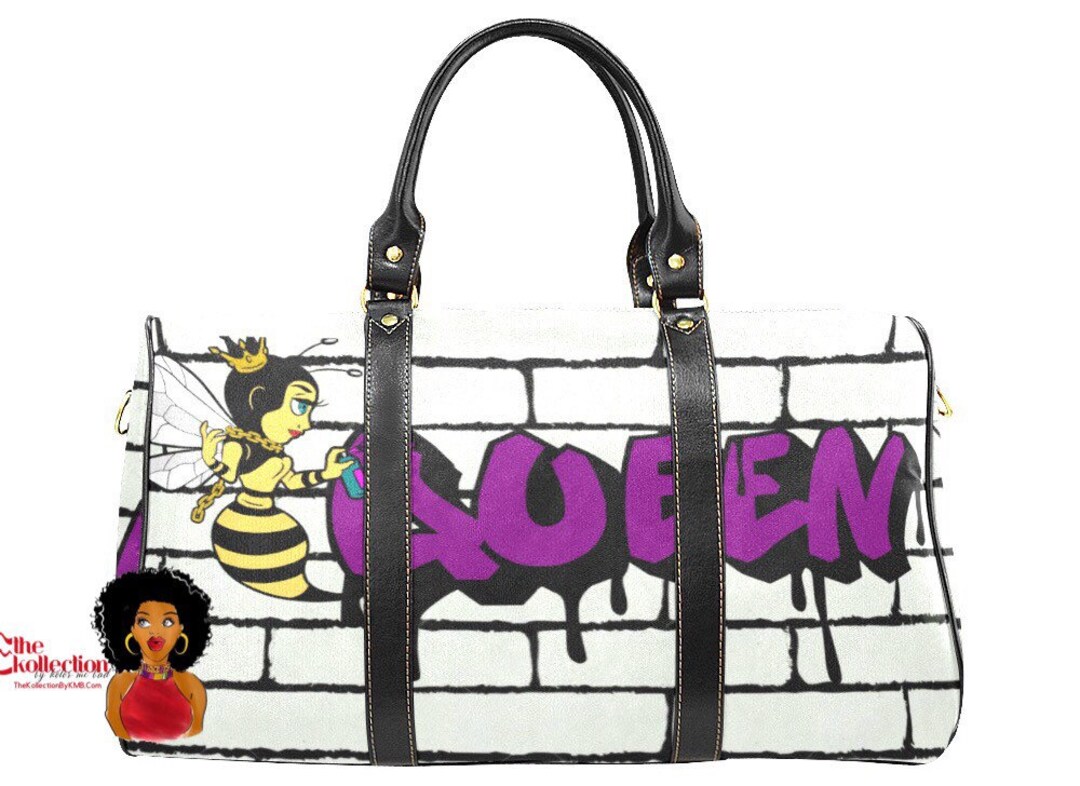 Queen B Duffle Bag Etsy