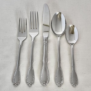 Noritake ♠︎ ステンレス18-10 スプーン・フォーク 10本セット Noritake 18 8 Stainless Steel Flatware - Etsy