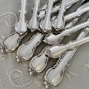 48-Pc. Reflection by 1847 Rogers Bros. Silverplate Flatware Set/Service for 8 Plus Hostess Set and Storage Chest/Vintage Flatware