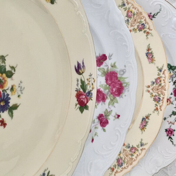 Floral dinner plate ⌀ 26,5 cm Plates main image 1