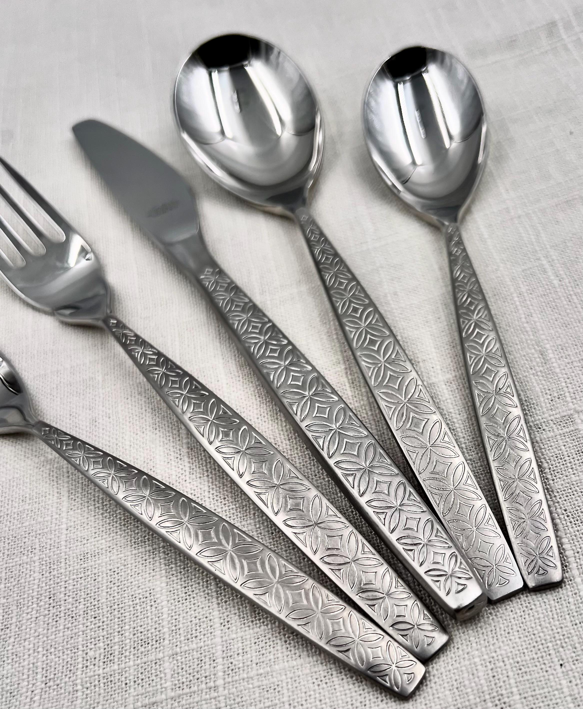 Noritake 18 8 Stainless Steel Flatware - Etsy