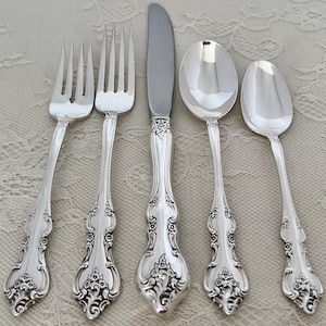 116-Pc. Orleans Deepsilver by International Silver Silverplate Flatware Set/Service for 12 w/ Storage Chest