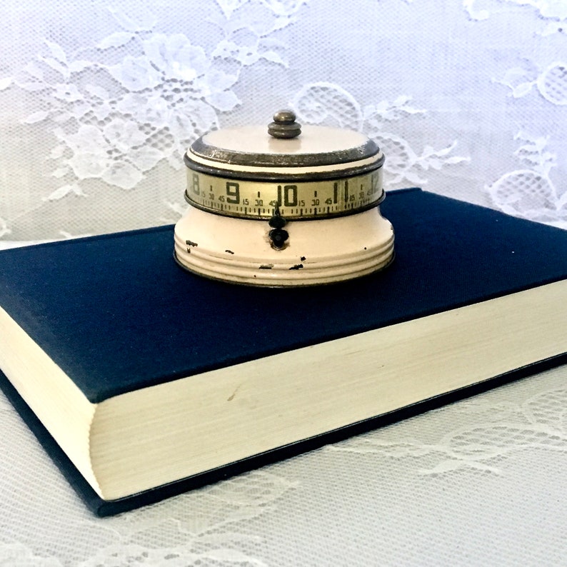 Lux Rotary Tape Measure Clock