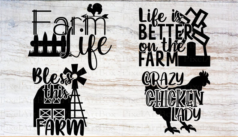 Download Farm Bundle 20 Designs SVG Cut File Commercial use | Etsy