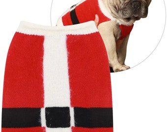 Chien Santa Christmas Jumper