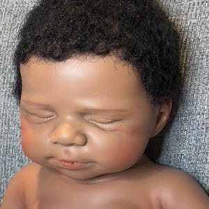 Full body silicone baby doll african american - Etsy 日本