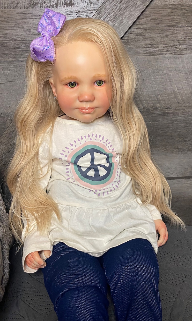 SALE 3 Year Old June Reborn Toddler Doll Etsy