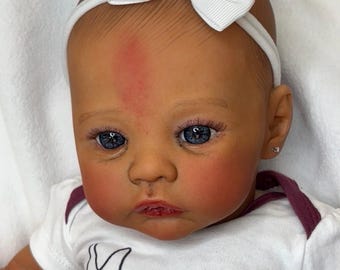 Ethnic Girl Lifelike Reborn Baby Doll