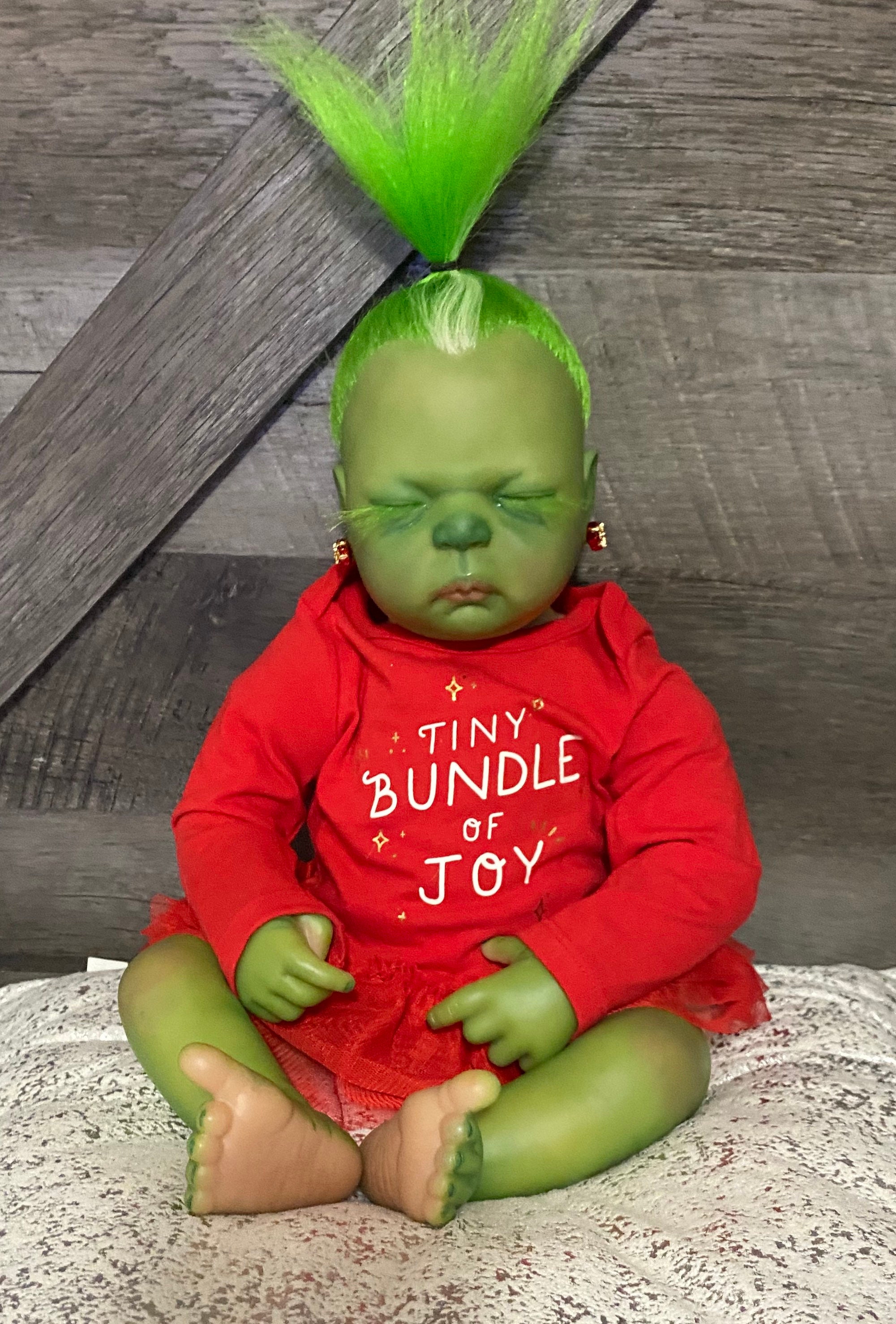 Girl Grinch Reborn Baby Doll Etsy Canada