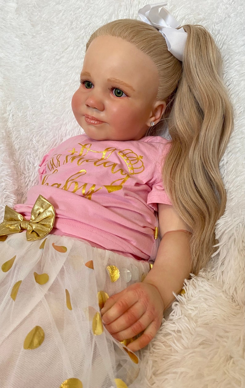 1 DAY SALE 3 Year Old June Reborn Toddler Doll Etsy