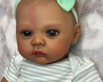 Ethnic Girl Lifelike Reborn Baby Doll