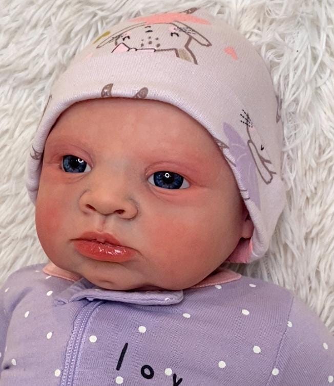 Girl Full Cloth Cuddle Body Reborn Baby Doll
