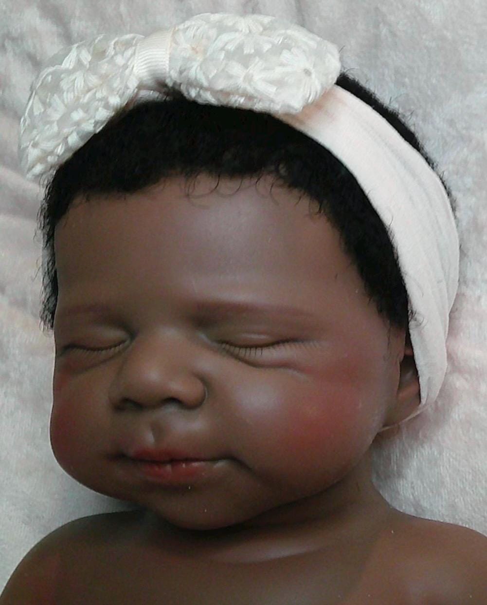 Full body silicone baby doll african american - Etsy 日本