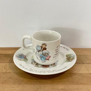 Wedgwood Beatrix Potter Plate and Mug Set: Mrs. Tiggy-Winkle China