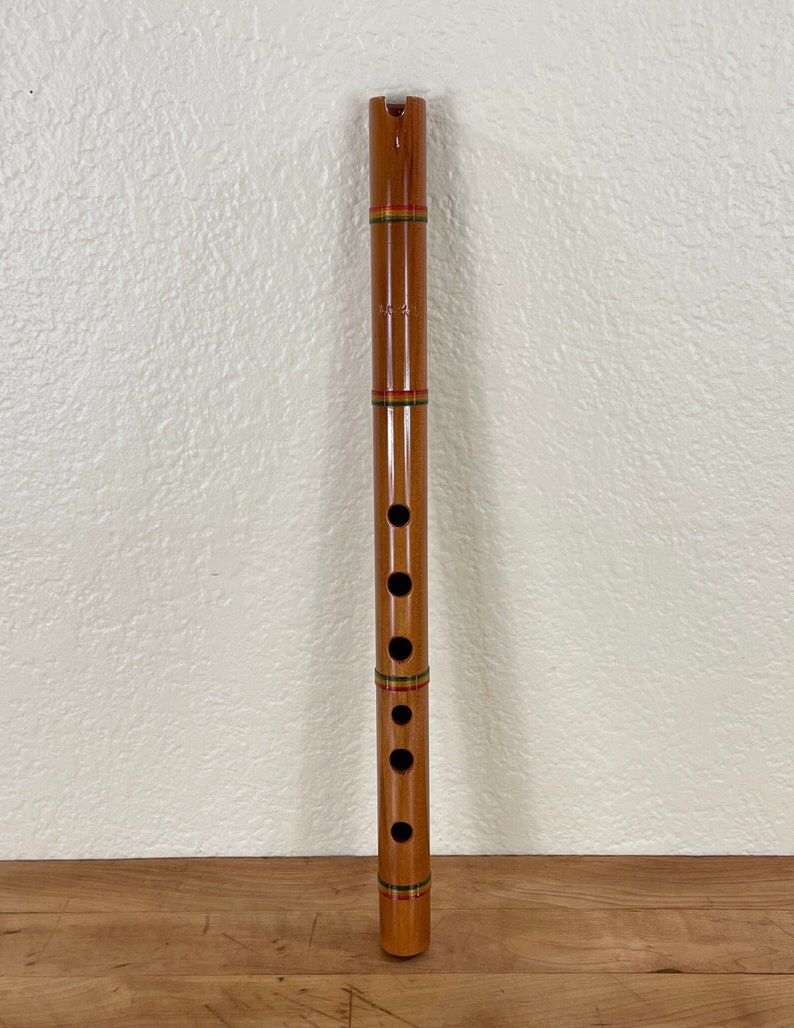 Traditional Andes Wood Quena 6 Finger Holes, 1 Thumb Hole, Open on Both ...
