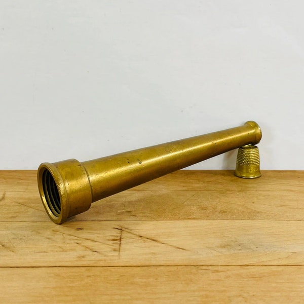 Brass Hose Nozzle 1" X 6"