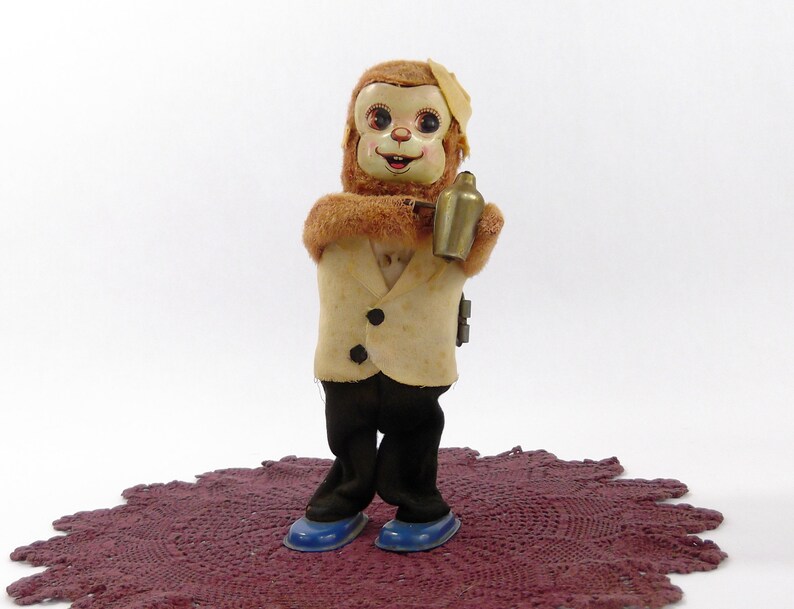 bartender monkey toy