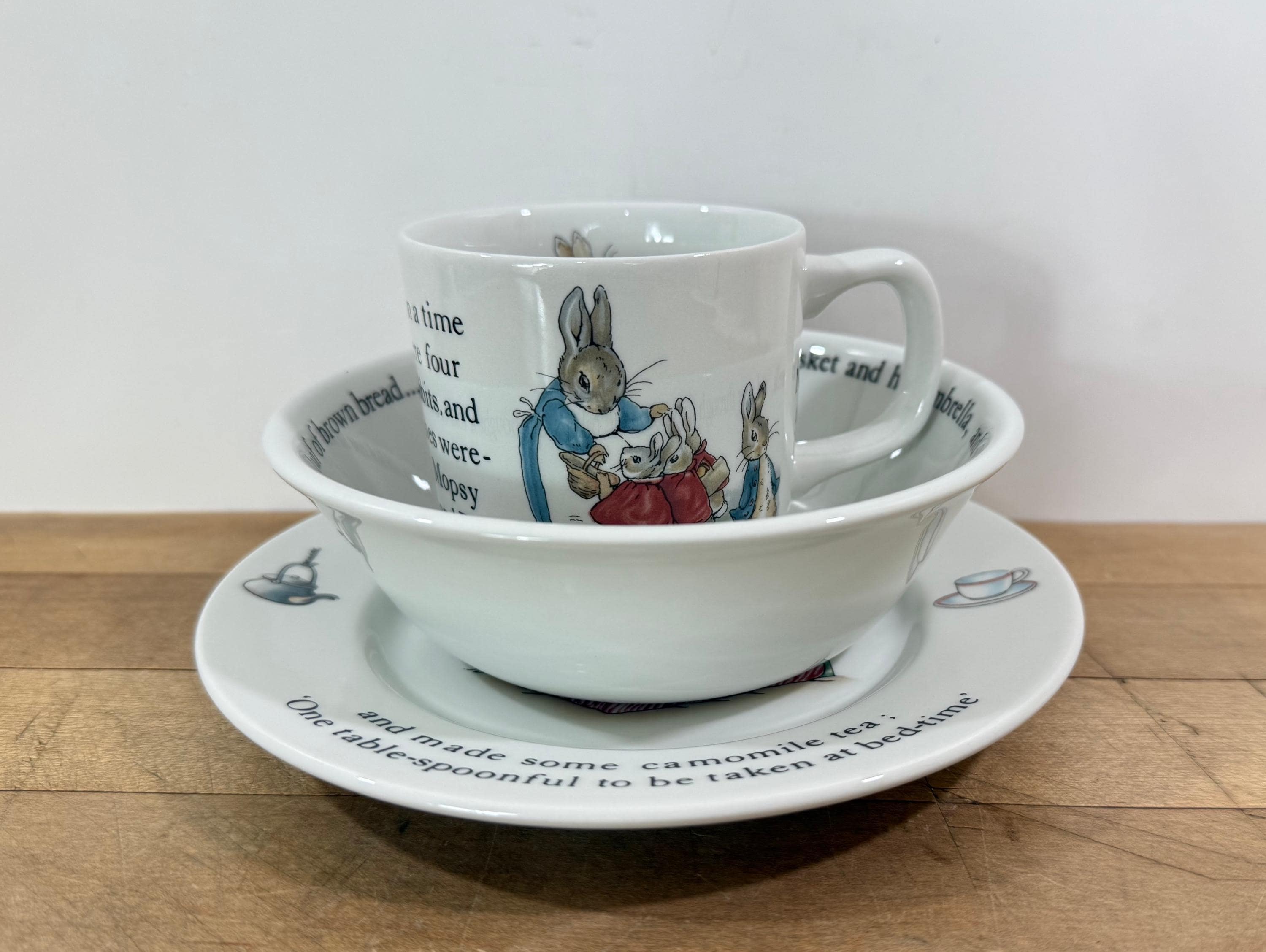 Wedgewood Peter Rabbit Set - Etsy