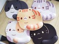 Mousepads Cat Loaf | Cute Animal Shaped Adorable Ergonomic Wrist Rest Office Computer Desktop Accessory Gift Mouse Pads Non-Slip Base product logo