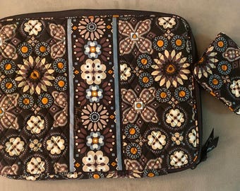 Vera Bradley Floral Laptop Sleeve & Coin Purse Set