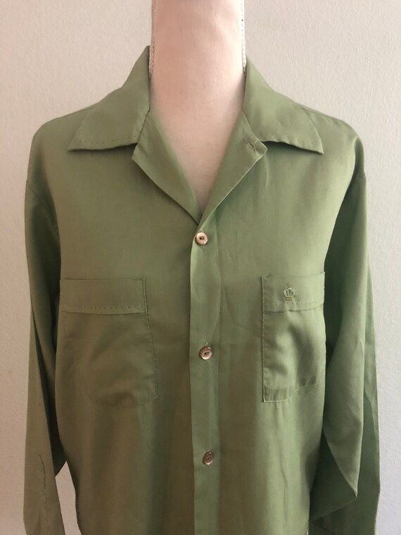 Vintage Rayon Button Down
