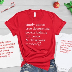 Mommy and Me Christmas Shirts Merry and 