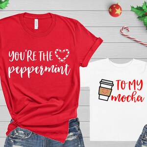 mommy & me christmas shirts