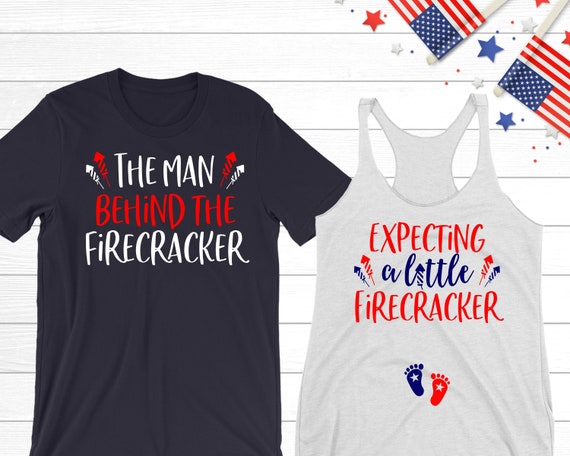 Couples 4th of July Pregnancy Announcement Shirts the Man - Etsy Couples 4th of July Pregnancy Announcement Shirts the Man - Etsy