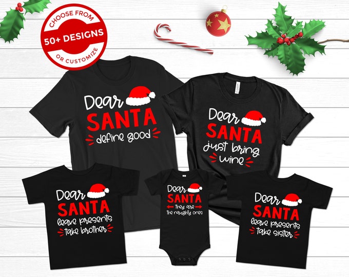 thumbnail image 2 of Funny Matching Family T-Shirts – Father Son Mother Daughter Baby Christmas Gifts 2 of 3