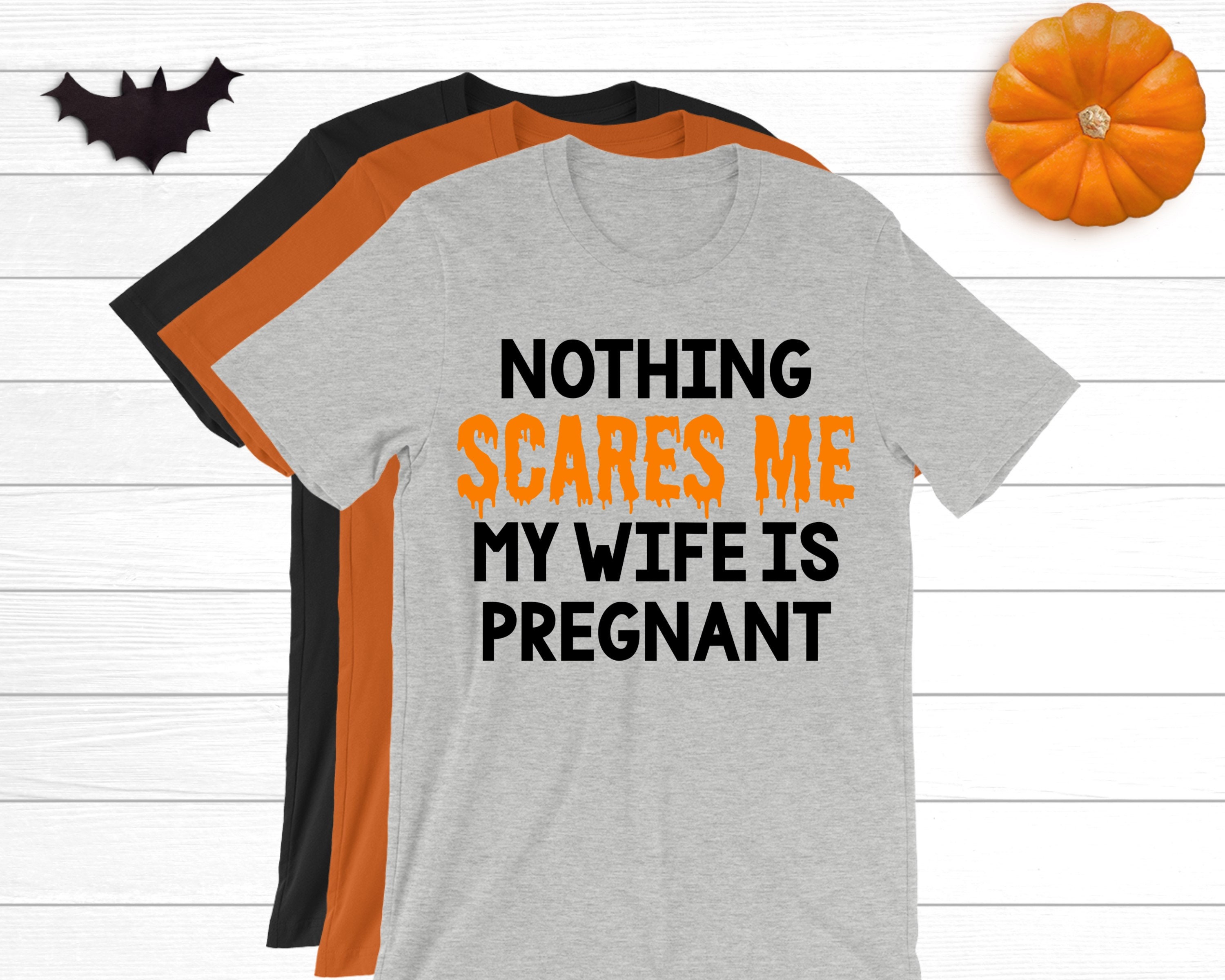 Funny Halloween Pregnancy Announcement Shirt for Men Nothing Etsy