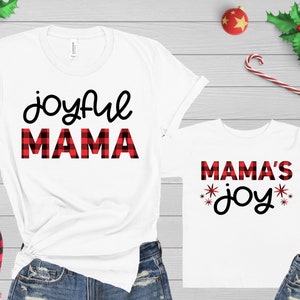 mum and baby matching christmas outfits