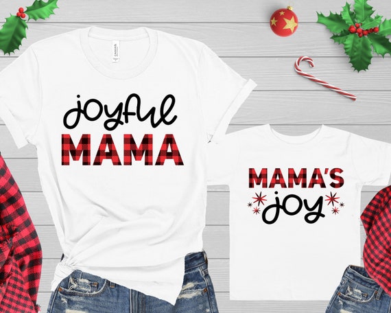 Christmas mommy and me best sale shirts