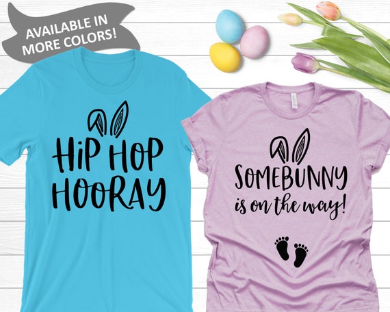 Couples Easter Pregnancy Announcement 
