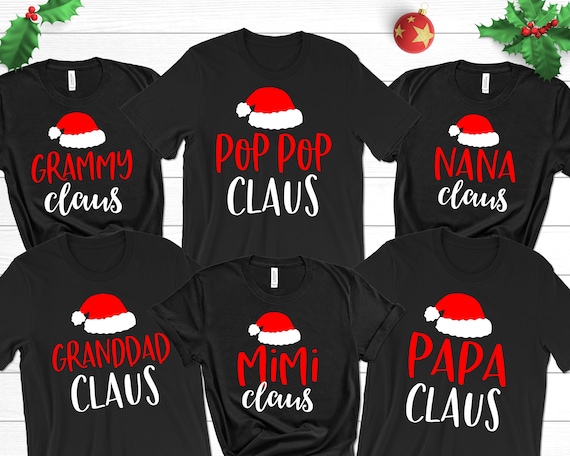 Mimi Claus Shirt Group Gifts Matching Family Christmas T-Shirt Mimi Claus Shirt Group Gifts Matching Family Christmas T-Shirt