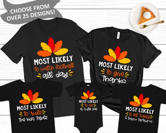 Matching Family Thanksgiving Shirts 