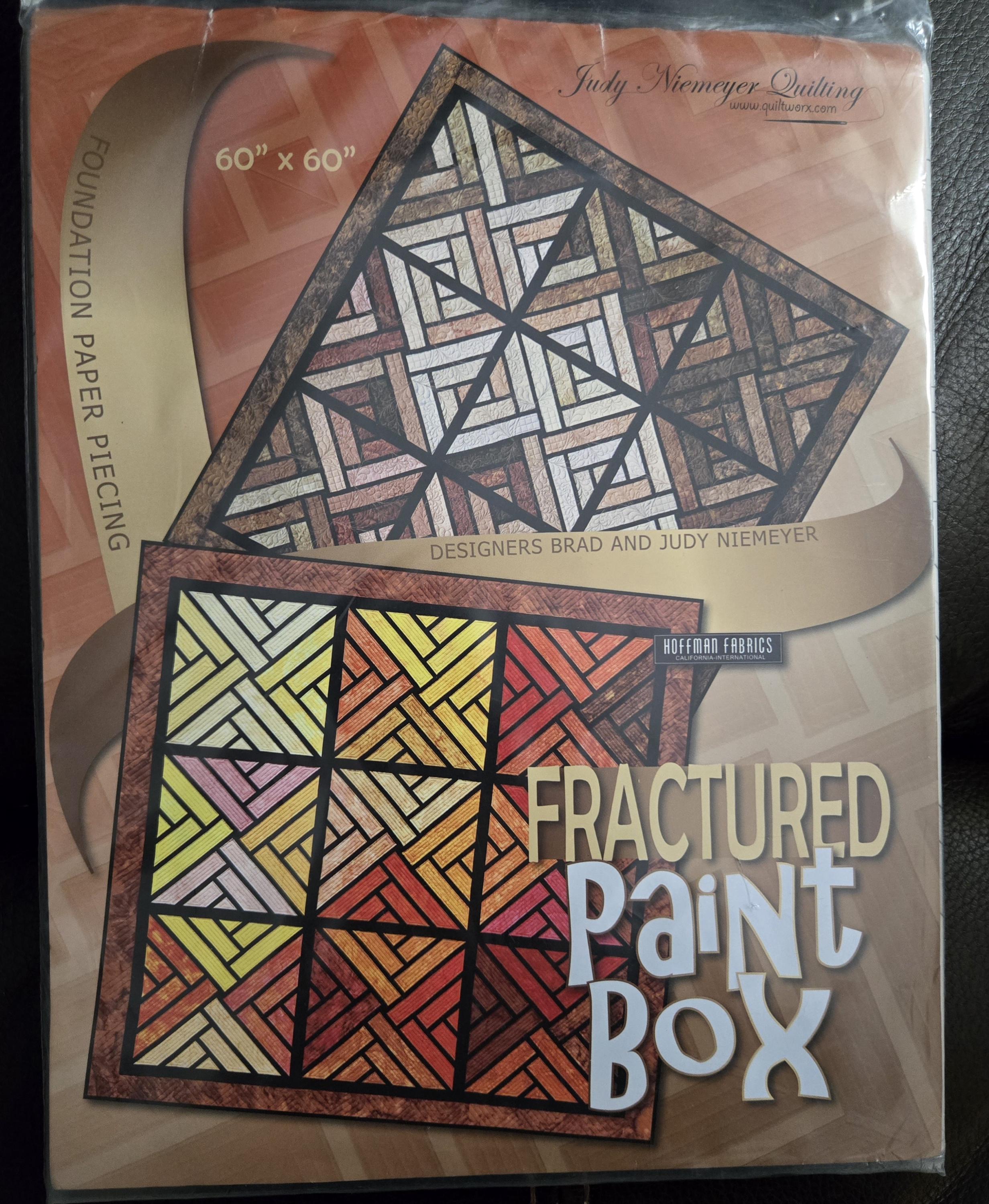 Timeless Tonga Batik Fractured Paintbox Quilt FPP Pattern and Fabric ...