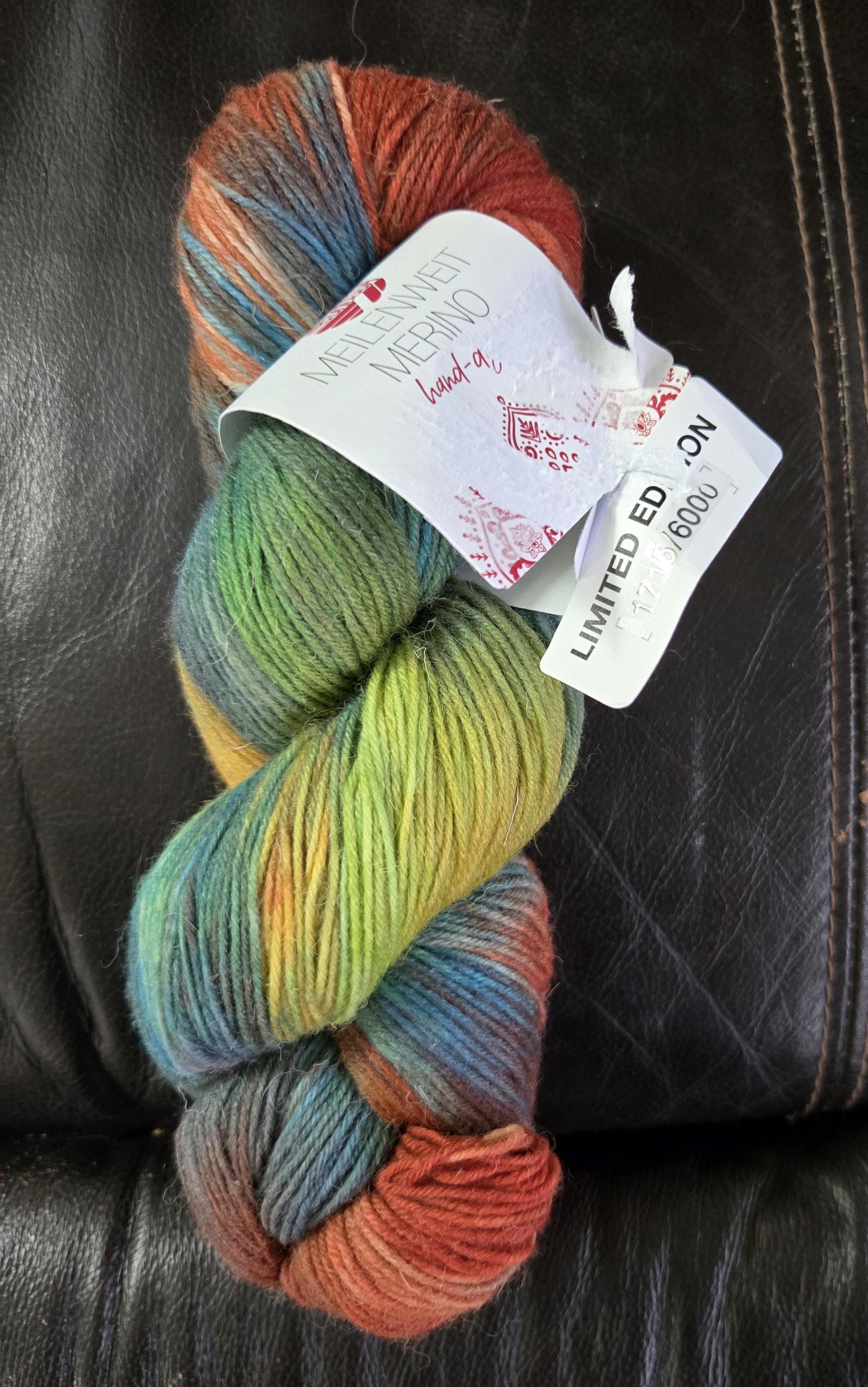 Sticker Wool Sock Included Merino Wool Sock Yarn in Choice of Seven Different Skeins Limited ...