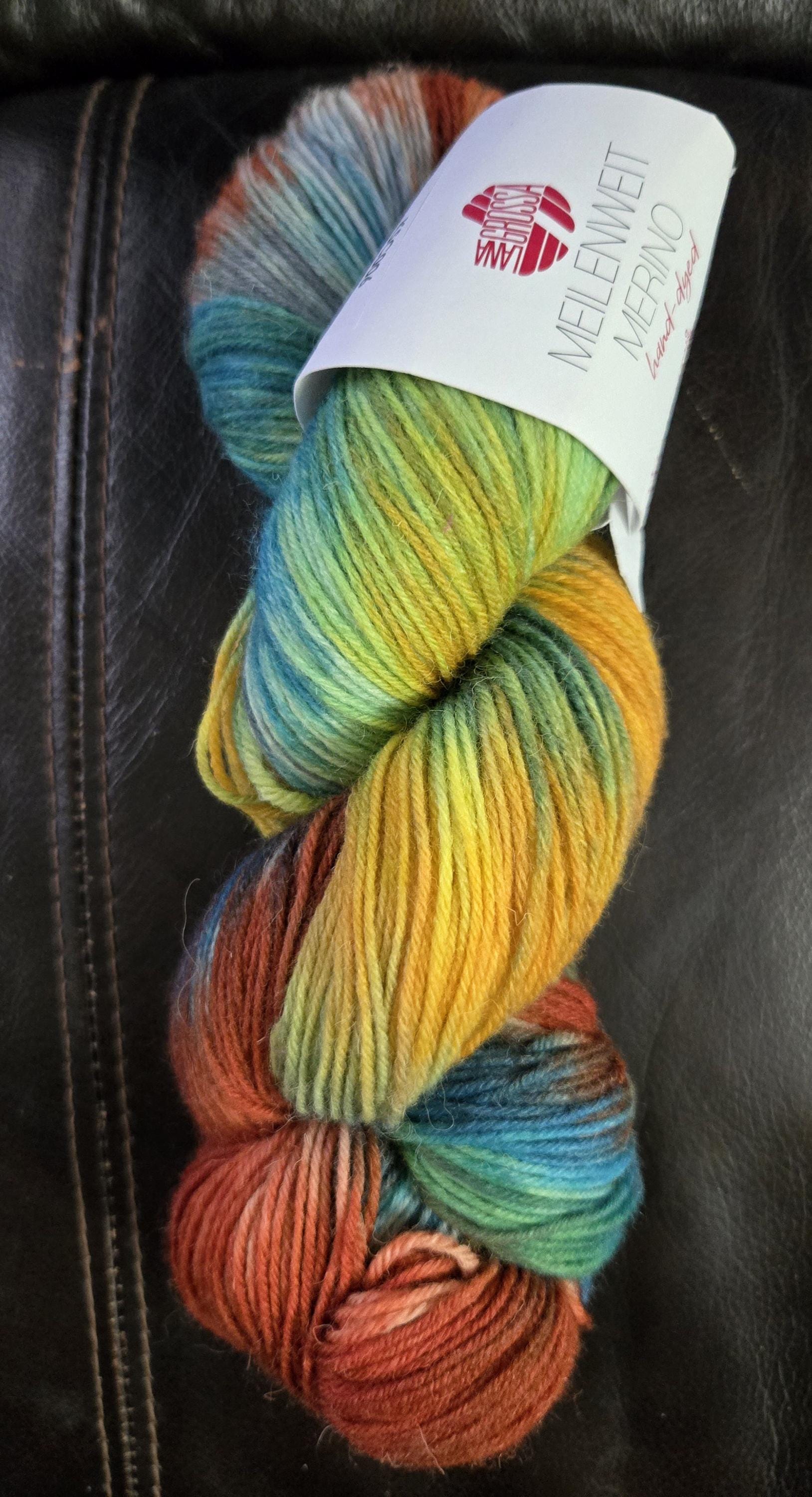 Sticker Wool Sock Included Merino Wool Sock Yarn in Choice of Seven Different Skeins Limited ...