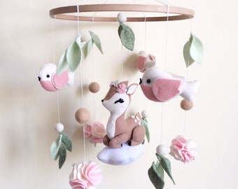 bambi cot mobile