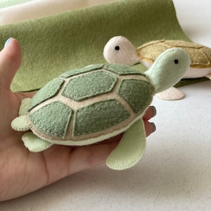 PDF Felt Sea Turtle Pattern | Felt Ornament | Ocean Pattern | SVG PDF ...