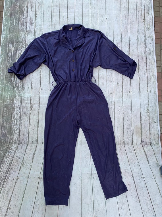 Jumpsuit: Purple harem Jumpsuit