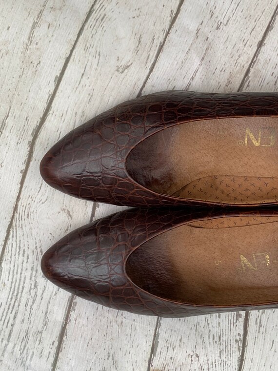 Brown Vintage Real Leather shoes