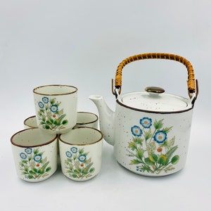 RK Japan Speckled Stoneware Teapot With 5 Cups