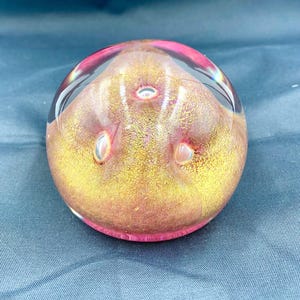 Alfredo Barbini Murano Art Glass Paperweight  Rare Find